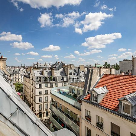 Paris Centre Dernier Etage Vue Ascenseur Apartment Exterior foto