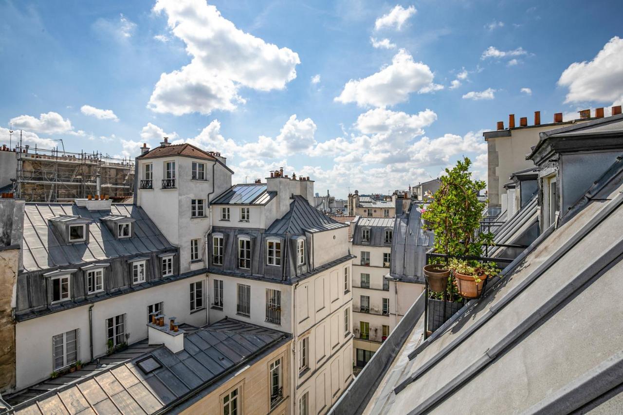 Paris Centre Dernier Etage Vue Ascenseur Apartment Exterior foto